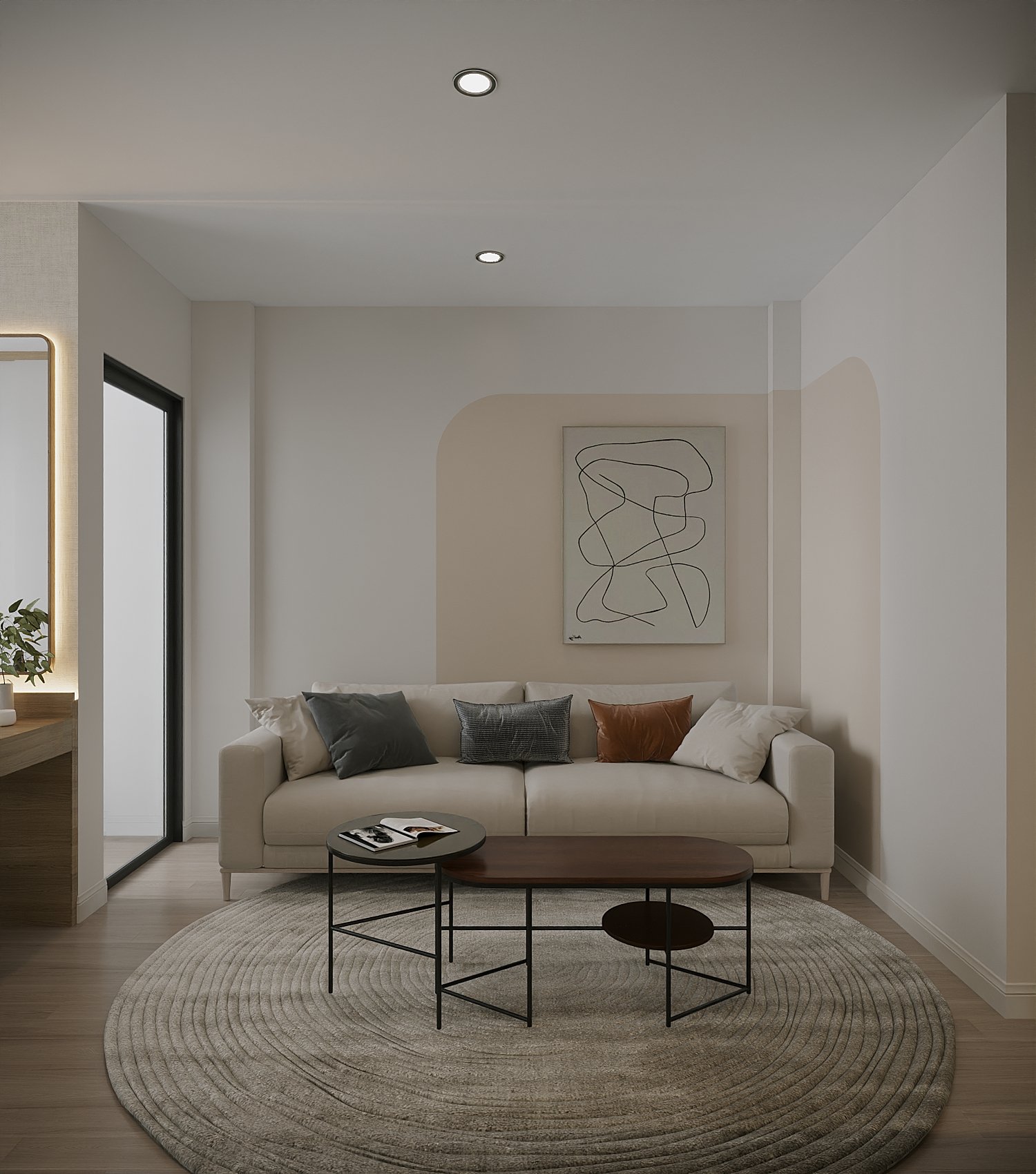Minimalism hướng tới sự đơn giản trong nội thất và bố cục sắp xếp đồ 