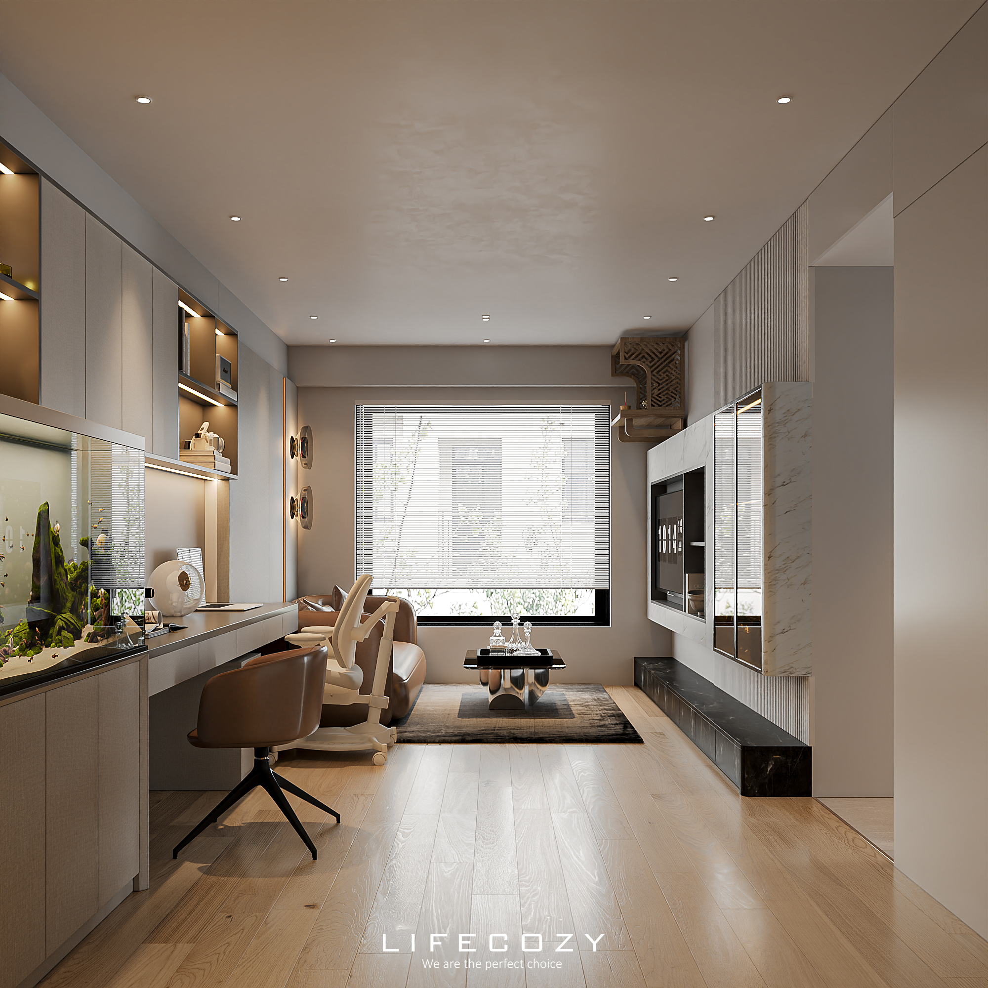 Yếu tố ánh sáng và màu sắc trong phong thủy khi thiết kế nội thất 