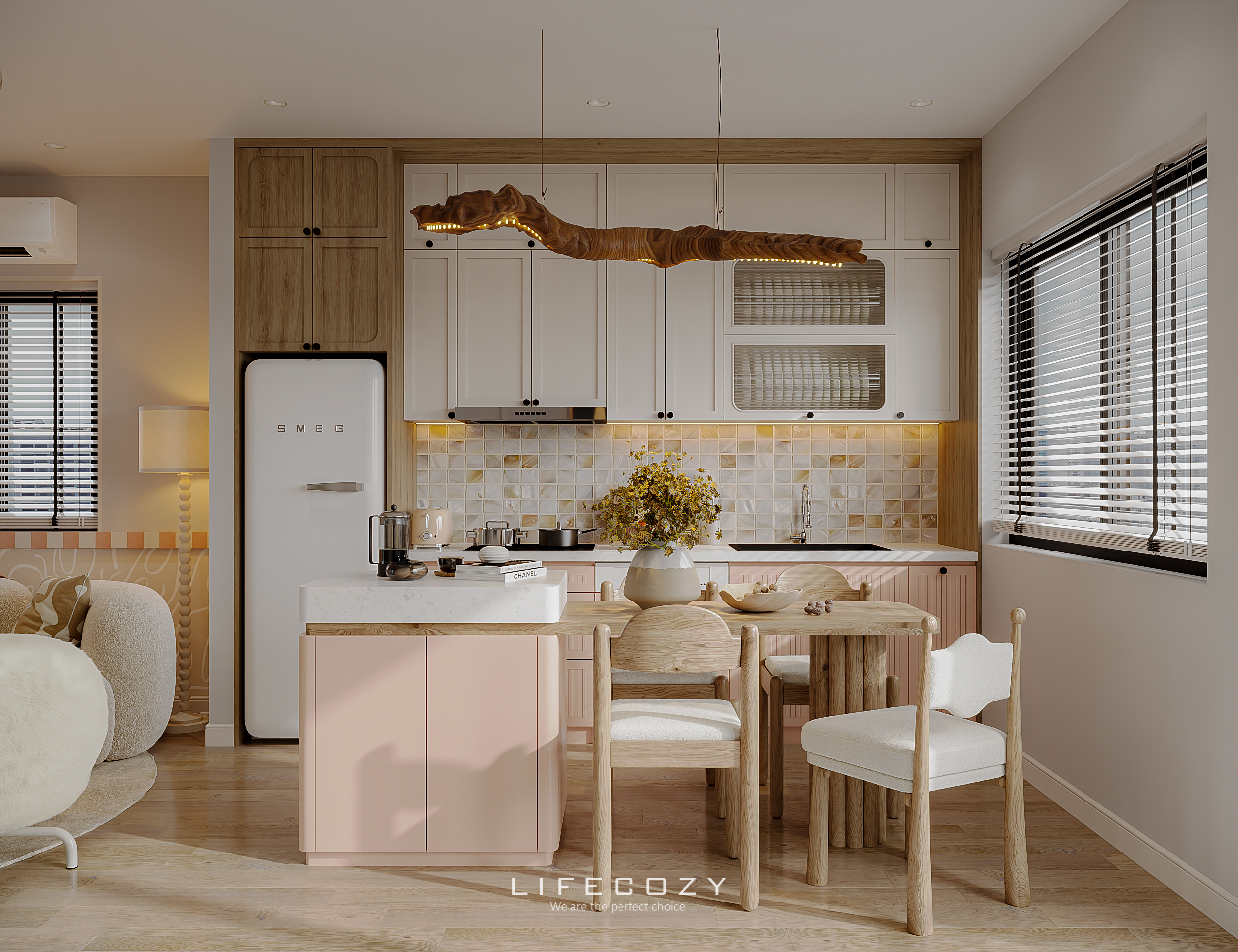 Life Cozy là đơn vị chuyên thiết kế và thi công nội thất trọn gói 